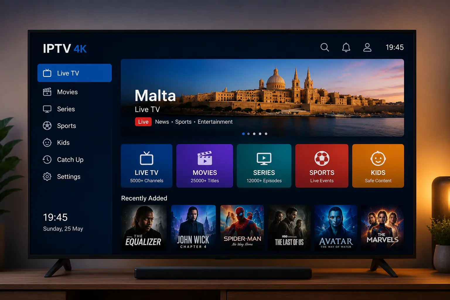 how IPTV works in Malta
