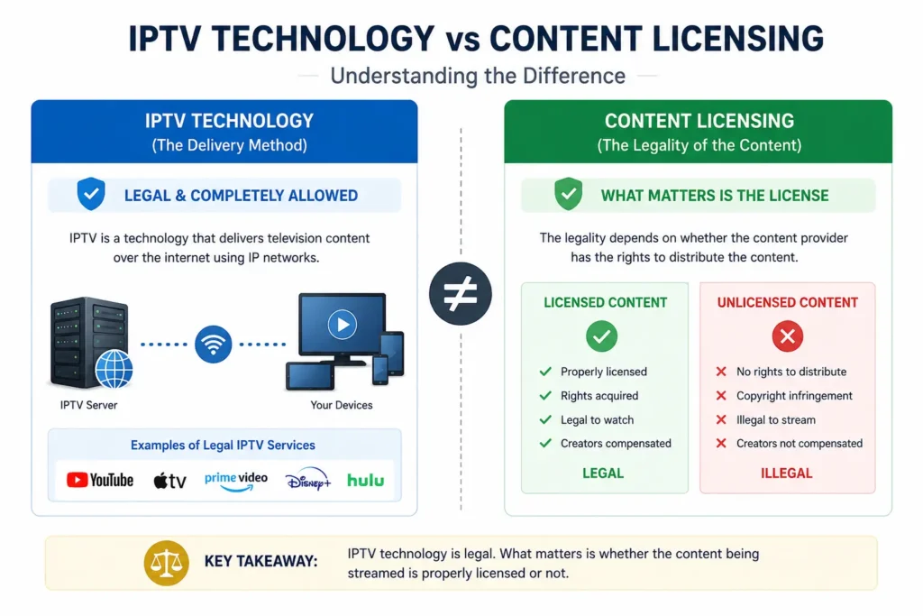IPTV legality Malta 2026