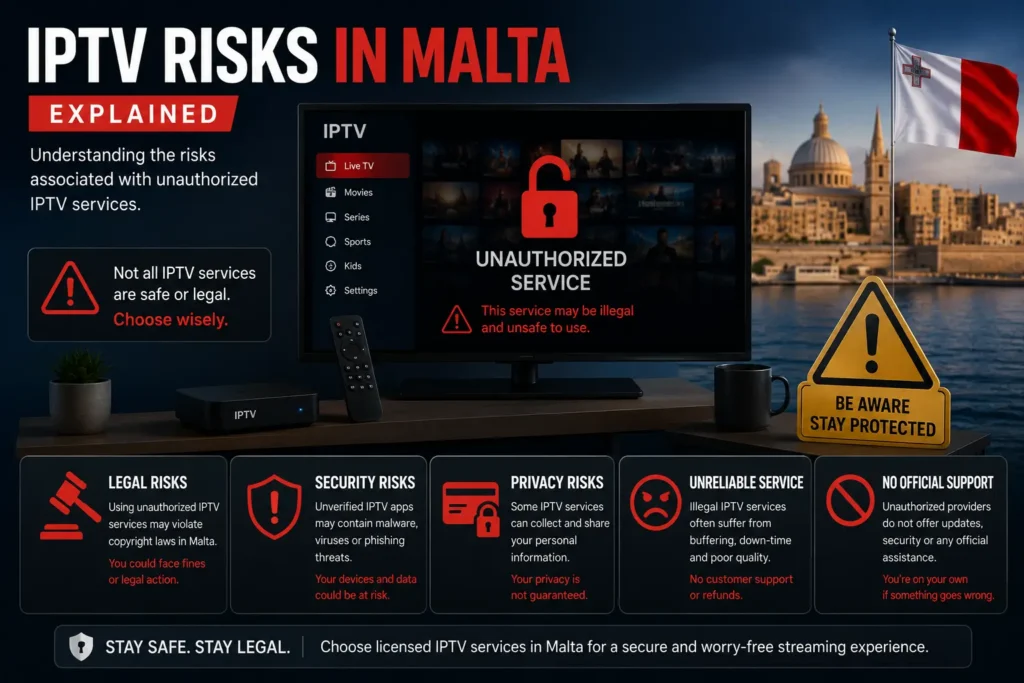 IPTV risks in Malta